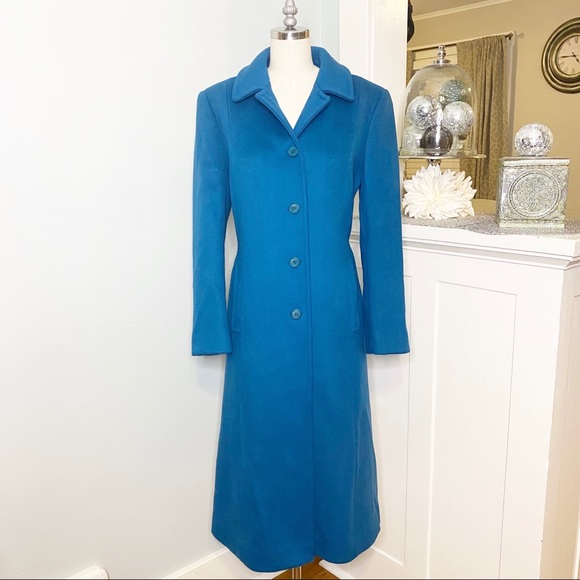 Pendleton Jackets & Blazers - Pendleton Blue Vintage Wool Long Pea Coat Winter